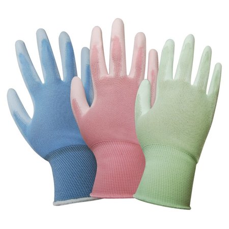 MAGID G215T Womens Extra Grip Polyurethane Glove Assortment, 12PK G215T-M